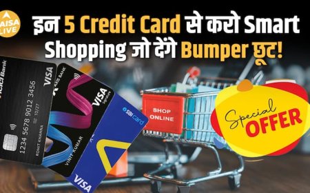 इस दिवाली Bumper छूट चाहिए? ये 5 Best Credit Cards करेंगे आपकी Online Shopping में धमाल!| Paisa Live