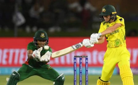 बांग्लादेश को 10 विकेट से रौंद सेमीफाइनल में ऑस्ट्रेलिया, 'मिसेज मिचेल स्टार्क' का लगातार दूसरा शतक