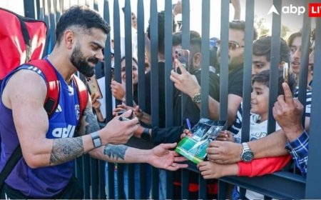 विराट कोहली को ऑस्ट्रेलिया में मिला छोटू फैन, ऑटोग्राफ मिलने पर मारी गुलाटी; मजेदार रिएक्शन का वीडियो वायरल