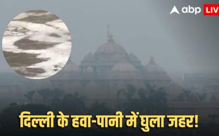 आसमान में धुंध की चादर, यमुना में झाग, AQI 400 पार... दिवाली पर दिल्ली-NCR में 'जानलेवा' हवा; पटाखों को लेकर क्या हैं SC के आदेश?