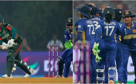 अंतिम 36 गेंद में 30 रन नहीं बना सका बांग्लादेश, श्रीलंका की करिश्माई जीत; पढ़ें लास्ट 6 ओवर का रोमांच