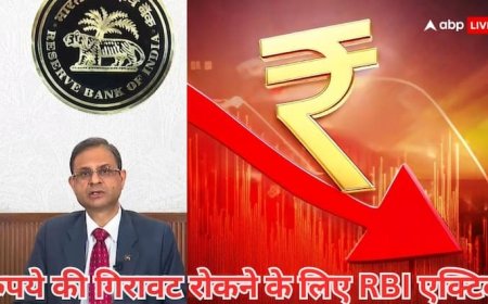 अमेरिकी डॉलर के मुकाबले भारतीय रुपये में बड़ी गिरावट रोकने के लिए RBI ने उठाए ये कदम