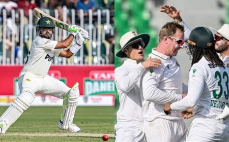 हार की कगार पर पाकिस्तान, अब बाबर आजम से नैया पार कराने की उम्मीदें; दक्षिण अफ्रीका ने पलट दी बाजी