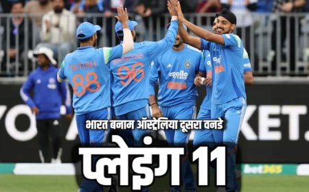 IND vs AUS 2nd ODI Playing 11: कुलदीप यादव को दूसरे वनडे में भी नहीं मिली जगह, 3 बदलाव के साथ उतरा ऑस्ट्रेलिया