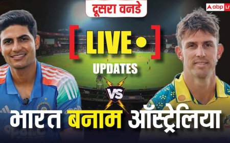IND vs AUS 2nd ODI Live Score: लगातार दूसरी बार शून्य पर आउट हुए विराट कोहली, भारत का दूसरा विकेट गिरा