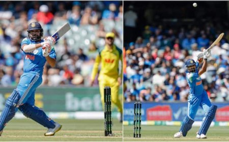 दूसरे वनडे में रोहित शर्मा ने रचा इतिहास, ODI में तीसरे सबसे ज्यादा रन बनाने वाले बल्लेबाज बने!