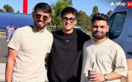 टी20 सीरीज से पहले अभिषेक शर्मा ऑस्ट्रेलिया में कर रहे मस्ती, रिंकू सिंह-जितेश के साथ शेयर किया फोटो