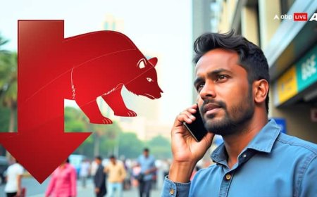 शेयर मार्केट धड़ाम!, सेंसेक्स-निफ्टी में बड़ी गिरावट, क्या है निवेशकों की घबराहट की वजह?