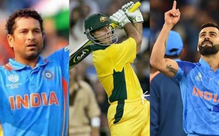 विराट कोहली से लेकर संगाकारा तक, वनडे इंटरनेशनल में सबसे तेज 13000 रन बनाने वाले टॉप-5 बल्लेबा