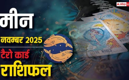 Pisces Tarot Monthly Horoscope November 2025: मीन राशि शत्रुओं से सावधान रहें, मित्रों का सहयोग और मेहनत से मिलेगी सफलता