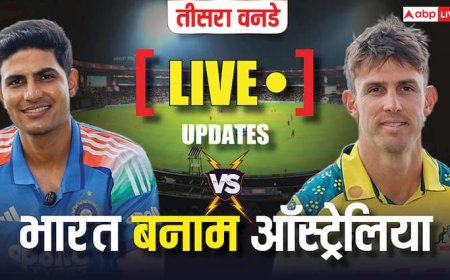 IND vs AUS 3rd ODI Live Score: ऑस्ट्रेलिया का पहला विकेट गिरा, सिराज ने खतरनाक नजर आ रहे ट्रेविस हेड को आउट; देखें लाइव स्कोर