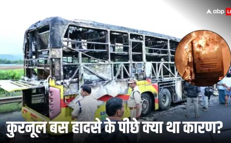 बाइक फिसली, राइडर की मौत, बस में आग... कुरनूल हादसे की असली वजह का इस शख्स ने किया खुलासा