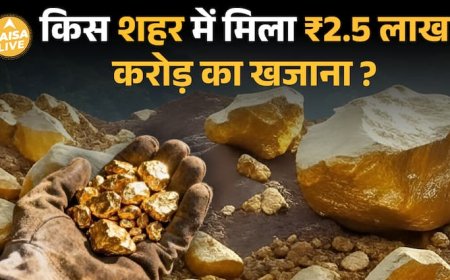 Rajasthan में मिला ₹2.5 लाख करोड़ सोने का खजाना| Paisa Live