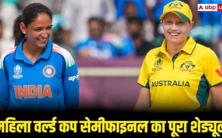 ICC Women's World Cup: महिला विश्व कप सेमीफाइनल की A टू Z जानकारी, कौन किससे कब खेलेगा मैच, जानिए फाइनल की तारीख