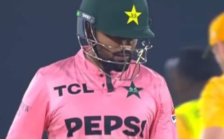 Babar Azam Duck: 'किंग' बाबर आजम 2 मिनट में बन गए भीगी बिल्ली, टी20 रिटर्न पर बिना खाता खोले आउट
