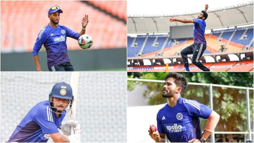 एशियाई चैंपियन टीम इंडिया ने जमकर किया अभ्यास, कल वेस्टइंडीज से है पहला टेस्ट; देखें किस-किस ने बहाया पसीना