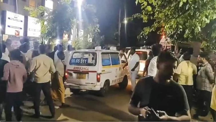 करूर रैली भगदड़ हादसा: भीड़ ने की पिटाई, अब एंबुलेस ड्राइवर्स से पुलिस ने की पूछताछ