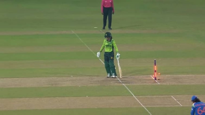 OUT या नॉट आउट? भारत के खिलाफ मैच में पाकिस्तानी बल्लेबाज के रनआउट पर मचा बवाल, जानें क्या कहता है नियम