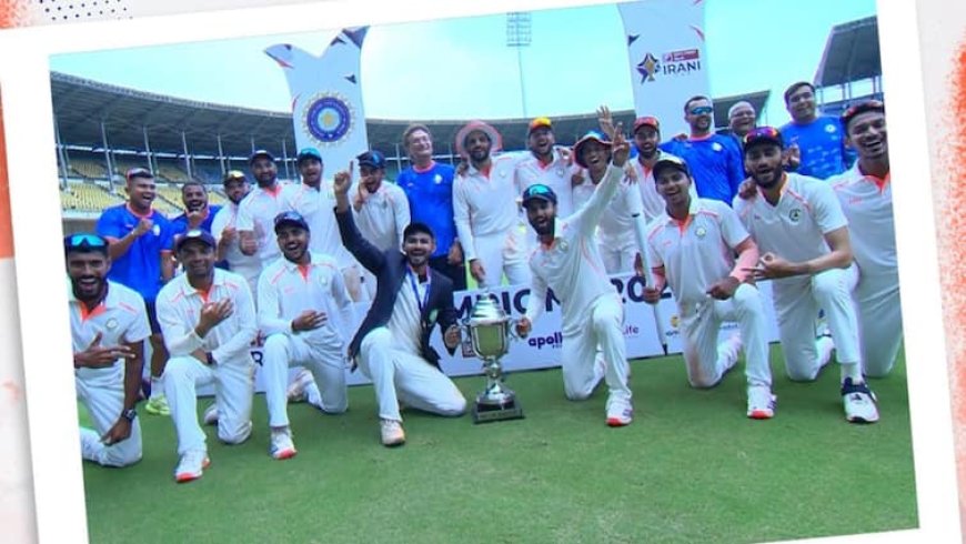 2025 में विदर्भ बनी चैंपियन, देखें ईरानी कप जीतने वाली और रनर-अप टीमों की फुल लिस्ट