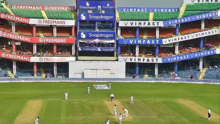 'बेजान' हो रहा टेस्ट क्रिकेट, अहमदाबाद के बाद दिल्ली में छाया सन्नाटा, भारत-वेस्टइंडीज दूसरे टेस्ट से आईं चौंकाने वाली तस्वीरें