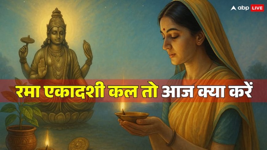 रमा एकादशी की तिथि शुरू कल रखा जाएगा एकादशी व्रत, लेकिन आज और अभी क्या करें वो भी जान लें