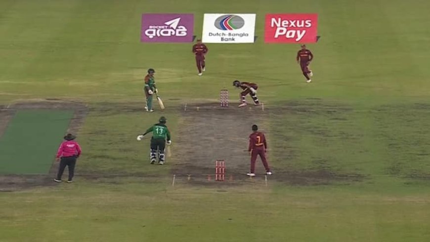 OMG! 100 ओवर के बाद बराबर रहीं वेस्टइंडीज और बांग्लादेश, सुपर ओवर में एक रन से आई रोमांचक जीत