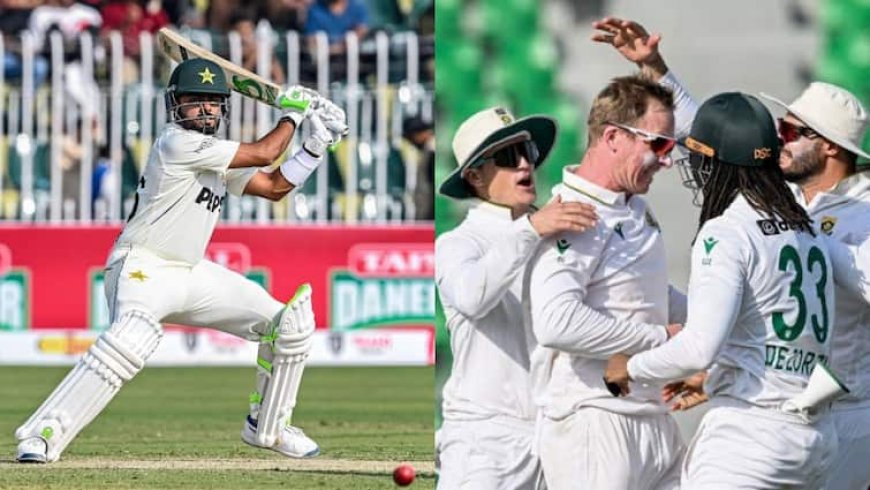 हार की कगार पर पाकिस्तान, अब बाबर आजम से नैया पार कराने की उम्मीदें; दक्षिण अफ्रीका ने पलट दी बाजी