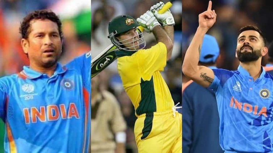 विराट कोहली से लेकर संगाकारा तक, वनडे इंटरनेशनल में सबसे तेज 13000 रन बनाने वाले टॉप-5 बल्लेबा
