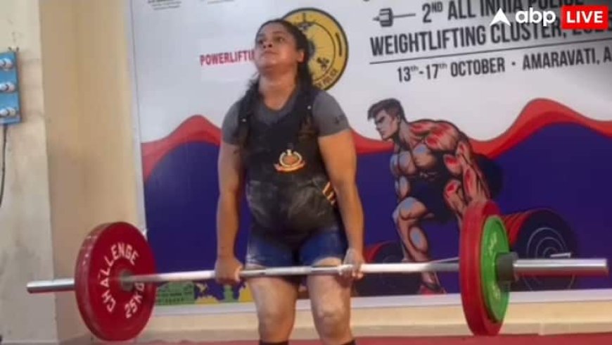 पेट में 7 महीने का बच्चा, वेटलिफ्टिंग में 145 किलो वजन उठा जीता मेडल, मां के जज्बे को सलाम