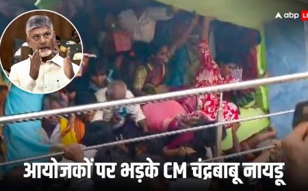 ‘मंदिर में भगदड़ के लिए आयोजक जिम्मेदार’, CM नायडू ने किया दोषियों के खिलाफ कड़े एक्शन का वादा