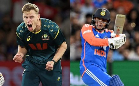 IND vs AUS 3rd T20: अभिषेक शर्मा पर नाथन एलिस की हैट्रिक, इस सीरीज में बने काल; आंकड़े उड़ा देंगे आपके होश