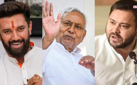 बिहार चुनाव के सर्वे में तेजस्वी के लिए आई खुशखबरी... इस मामले में नीतीश कुमार पर पड़े भारी, दे दिया बड़ा झटका