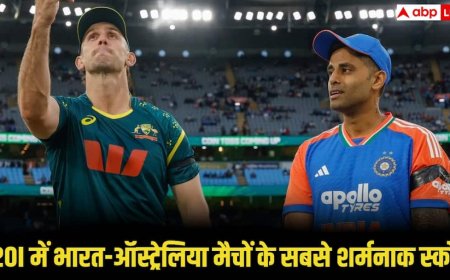 IND vs AUS T20I Record: जब भारत और ऑस्ट्रेलिया दोनों की बल्लेबाजी हुई शर्मनाक तरीके से फ्लॉप! देखें टॉप 5 सबसे कम टीम स्कोर वाले मैच