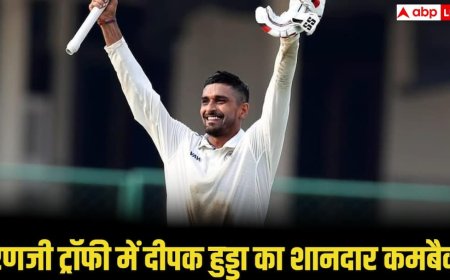 रणजी ट्रॉफी में इस बल्लेबाज ने गेंदबाजों को जमकर कूटा, दोहरा शतक लगाकर मचाया कोहराम, फिर से टीम इंडिया की जर्सी में दिखेंगे?
