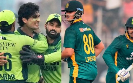 PAK गेंदबाजों ने मचाई तबाही, नसीम शाह ने बिखेरा जलवा, सिर्फ 72 रनों में ढेर हुई दक्षिण अफ्रीकी टीम