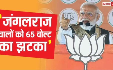 'बिहार का बच्चा रंगदार बनना चाहिए या डॉक्टर', बिहार चुनाव के दूसरे चरण से पहले सीतामढ़ी में RJD पर बरसे पीएम मोदी