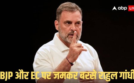 'ये BJP इलेक्शन सिस्टम...', वोट चोरी के मुद्दे पर राहुल गांधी ने चुनाव आयोग पर साधा निशाना, लगाए गंभीर आरोप