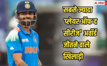 टॉप 5 क्रिकेटर जिन्होंने जीते सबसे ज्यादा ‘प्लेयर ऑफ द सीरीज’ अवॉर्ड्स, भारत के दो दिग्गज टॉप 2 में शामिल