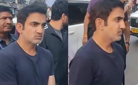 कालीघाट मंदिर के दर्शन करने पहुंचे गौतम गंभीर, दक्षिण अफ्रीका सीरीज से पहले मांगी दुआएं