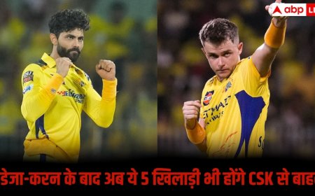 CSK की टीम में उथल-पुथल, जडेजा और करन के बाद अब इन 5 खिलाड़ियों को भी दिखाया जाएगा बाहर का रास्ता!