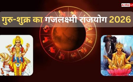 Gajalakshmi Rajyoga 2026: इन 3 राशियों पर बरसेगी मां लक्ष्मी की कृपा, धन, सफलता और खुशहाली का महासंयोग!