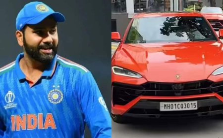 भारत के कितने क्रिकेटरों के पास है Lamborghini कार? 300 से ज्यादा की स्पीड से दौड़ती है रोहित शर्मा की कार