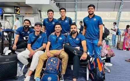 रणजी ट्रॉफी में एक ही टीम के 4 बल्लेबाजों ने लगाया शतक, पहली पारी में बनाया इतना बड़ा स्कोर