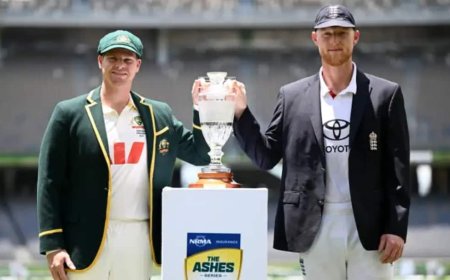 Ashes Live Streaming: भारत में कब, कहां और कैसे फ्री में देख सकते हें एशेज सीरीज? कल ऑस्ट्रेलिया-इंग्लैंड के बीच पहला टेस्ट