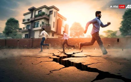 Kolkata Earthquake: कोलकाता में भूकंप के तेज झटके, घर छोड़कर भागे लोग