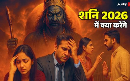 2026: शनि का कहर! रिश्तों में दरार, मानसिक तनाव और आर्थिक संकट का साल? जानें 4 राशियों पर असर!