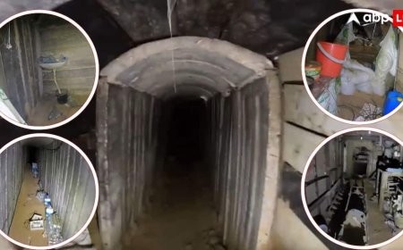 जमीन से 25 मीटर गहराई में 80 ठिकाने... इजरायल ने गाजा में खोजी हमास की 7KM लंबी सुरंग; देखें Video