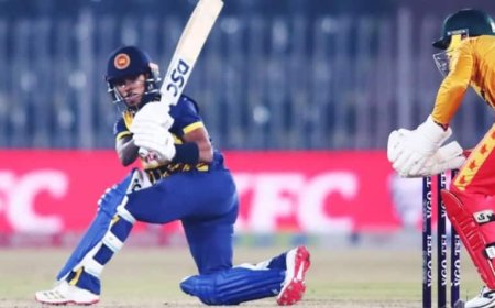 सिर्फ 58 गेंद, 4 छक्कों और 11 चौकों के साथ इस खिलाड़ी ने बना दिए इतने रन, श्रीलंका ने जिम्बाब्वे को 9 विकेट से रौंदा