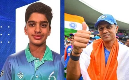 राहुल द्रविड़ के बेटे पहली ही गेंद पर हुए आउट, इन 2 खिलाड़ियों ने टीम इंडिया को जिताया