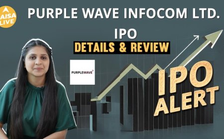 IPO अलर्ट: पर्पल वेव इंफोकॉम लिमिटेड IPO में निवेश करने से पहले GMP, प्राइस बैंड के बारे में जानें | पैसा लाइव